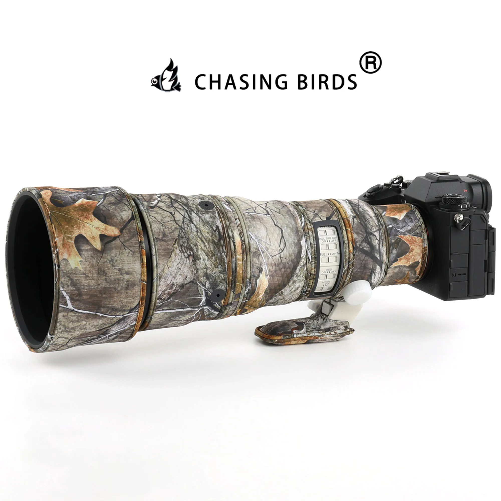 CHASING BIRDS Version V Lens Camouflage Coat for SONY FE 400mm F4.5 GM OSS Waterproof and Rainproof Lens Protect Cover SEL 400