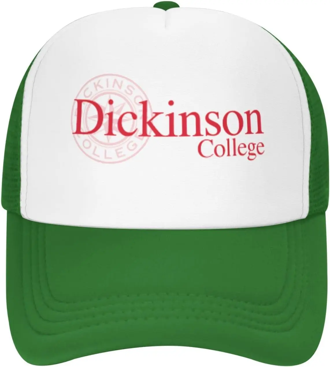 Dickinson College Logo Trucker Hats for Both Men and Women - Mesh Baseball Snapback Hats