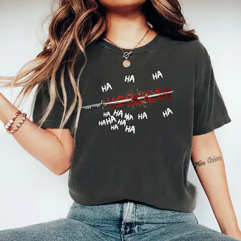 Hooligan T-Shirt Cute Kpop Gang Graphic Tee Unisex Short Sleeve T-shirts Concert Tee Cartoon Character Aesthetic Gift for Fans