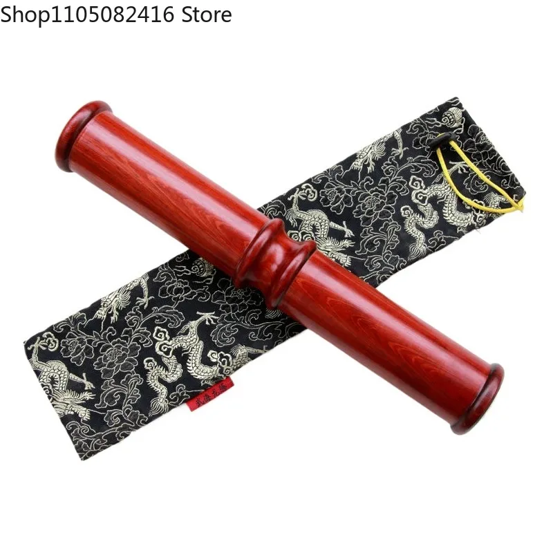 Redwood Taiji Ruler  Taiji Health Stick Solid Wood Taiji Stick for Qigong and Taijiquan