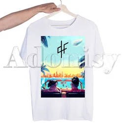 Summer Men and Women Hip Hop Funny Print T-shirt Rap Le Monde Chico PNL Harajuku T-shirt Street Wear T-shirt Short Sleeve T-shir