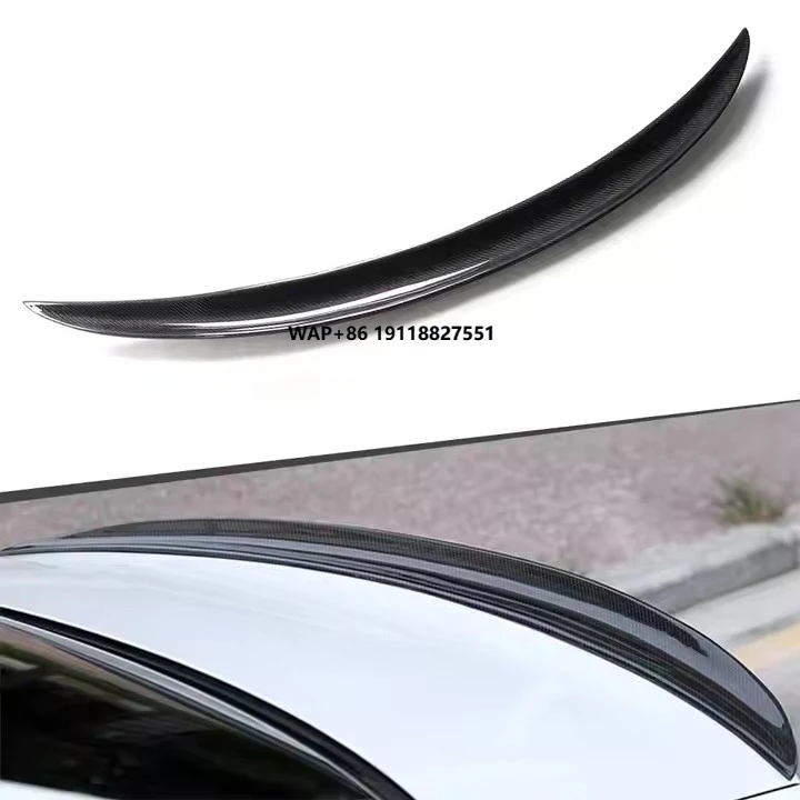 

Arc-shaped Rear Spoiler for 3 Series G20 G28 LCI Dry Carbon Fiber Car Spoiler Rear Wing