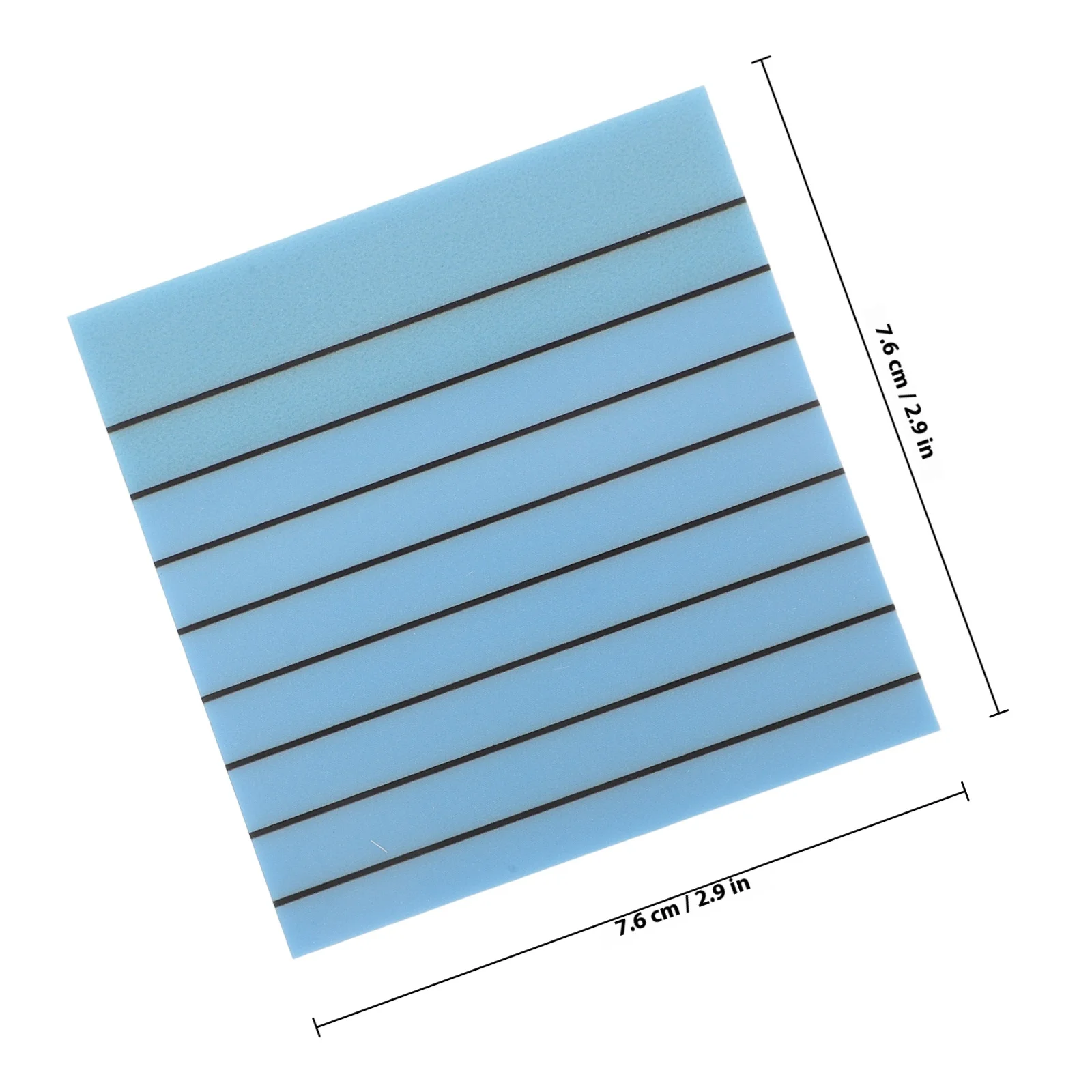 6 كتب لوحات مذكرة محمولة ذاتية اللصق ملصقات ملاحظة الكتابة السلس لا تلطخ قابلة للتمزيق لتنظيم دراسة العمل واسعة #3
