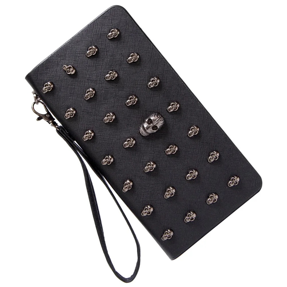 

Stylish Large Capacity Women Wallet Zipper Purse Coin Purse Black Multi-Card Hand Bag for Ladies Outdoor Convenience