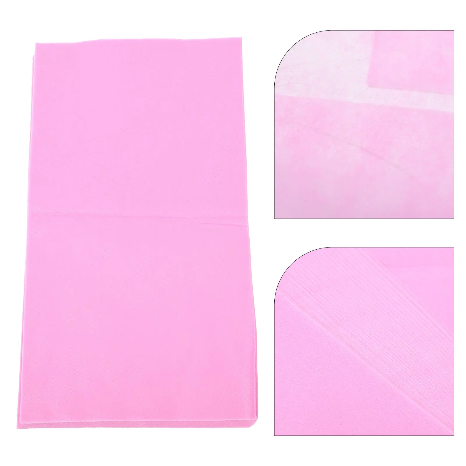 100 قطعة مناشف سبا غير منسوجة للاستعمال مرة واحدة، بطانات حمام القدم لصالونات التجميل، عيادة السبا، الفندق، استخدام مقاوم للماء، مقاوم للزيت