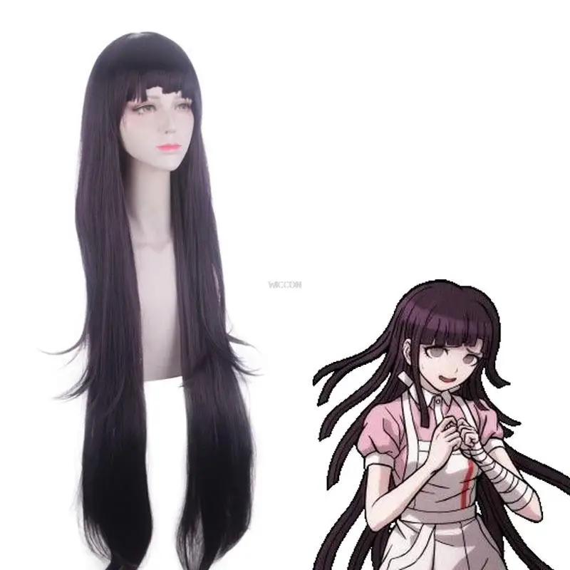 Anime sukienka pokojówka Cosplay Danganronpa Mikan Tsumiki Anime mundur kobieca sukienka przebranie na karnawał ubrania