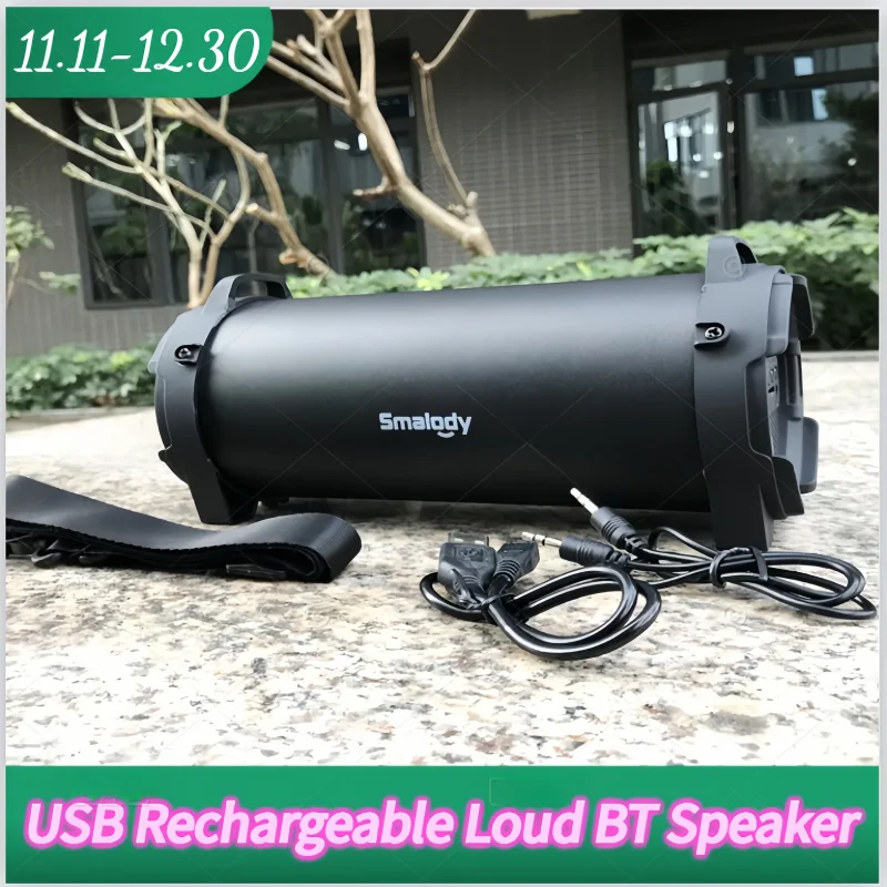 Portable Wireless Outdoor Boombox Speaker with Bluetooth