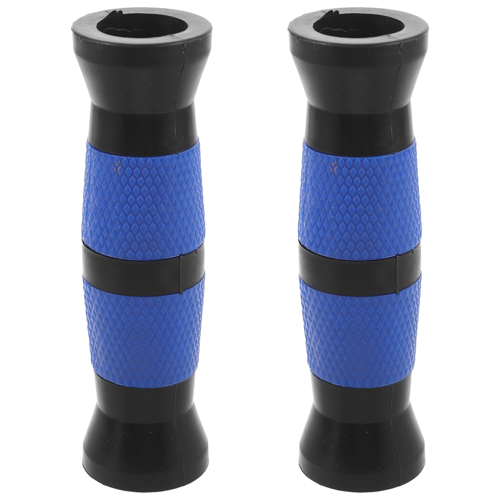 

2pcs Dumbbell Handle Sleeves: Reusable Pvc Non-Slip Grips For Strength Training Wear-Resistant Comfortable Covers Replaceable