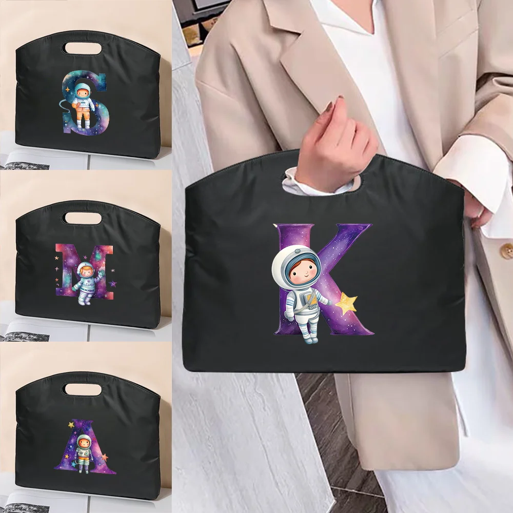 

Attache Case Handheld Briefcase Commuting Business Office Bag Business Laptop Bag Case Astronaut Lette Series Storage Pack