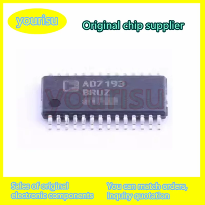 5Pcs/Lot AD7193BRUZ-REEL AD7193BRUZ AD7193BRU AD7193B AD7193 IC ADC 24BIT SIGMA-DELTA 28TSSOP