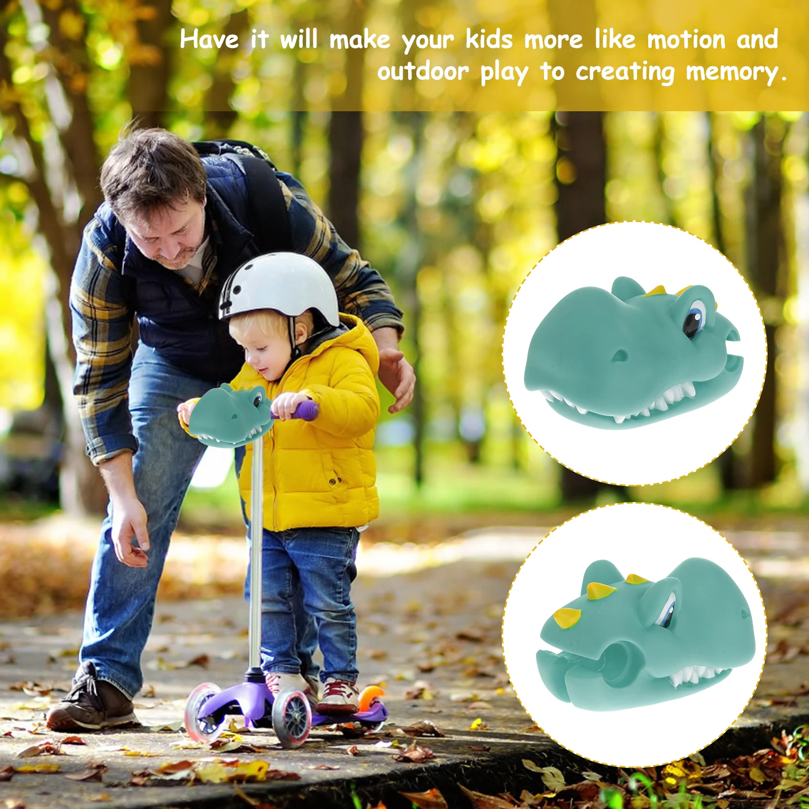 

Bicycle Handlebar Decorations Girls Accessories for Bike Silica Gel Scooter Child
