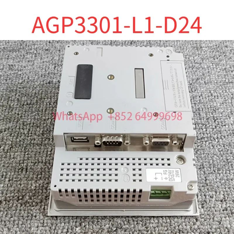 Second-hand  3280007-13 AGP3301-L1-D24 HMI Touch Screen Test OK