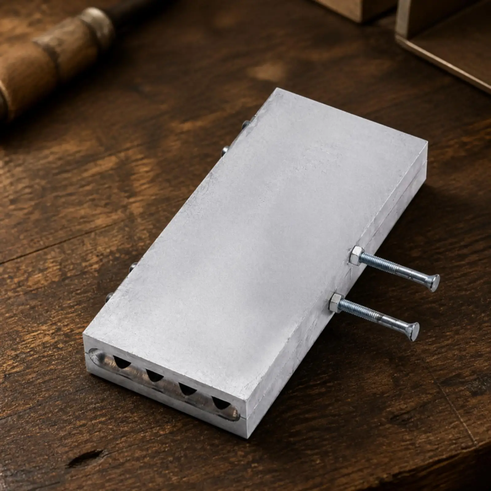 Metal Casting Tool Reusable Stainless Steel Wax-Core Casting Form for Home Hobbyists, Workshops