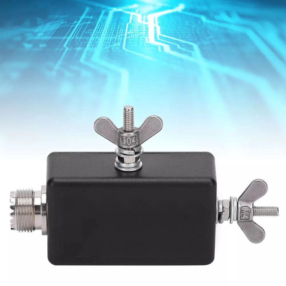 1pc 1:9 Mini Balun For HF Shortwave Antenna For Outdoor QRP Station & Furniture  Electronic Accessories Plastic Shell Black