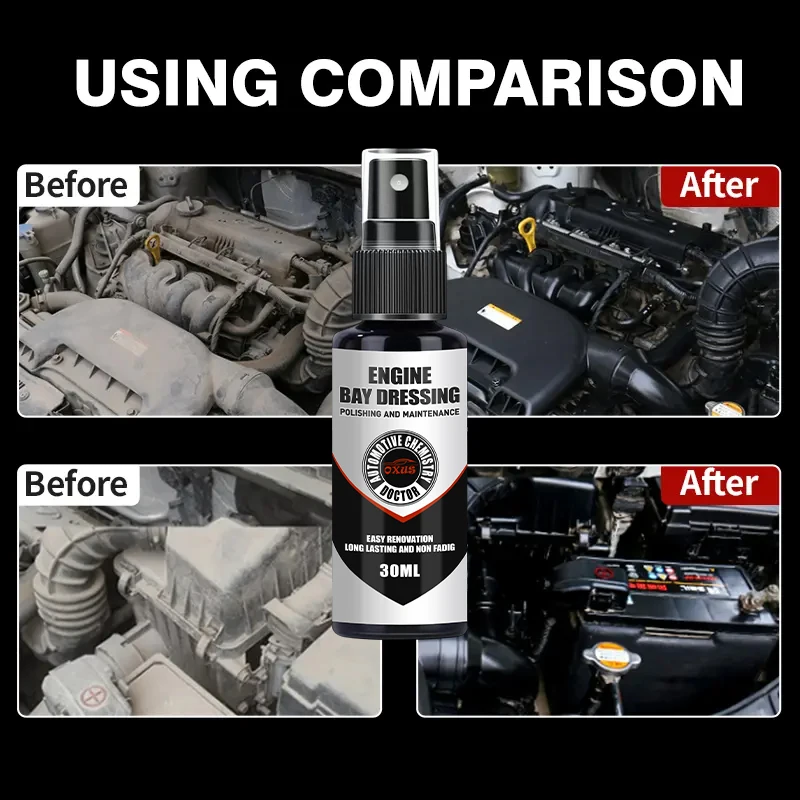 Hydroshine Engine Bay Cleaner Care Powerful Decontamination for Car Engine Compartment Cleaning Tool Heavy Oil Dust Clean Spray