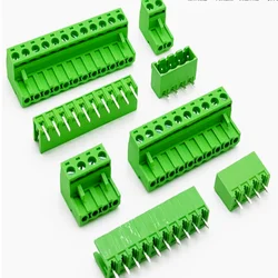 10 sets KF2EDGK 2p 3p 4p 5p-24p  Terminal plug type 300V 10A 5.08mm pitch connector pcb screw terminal block