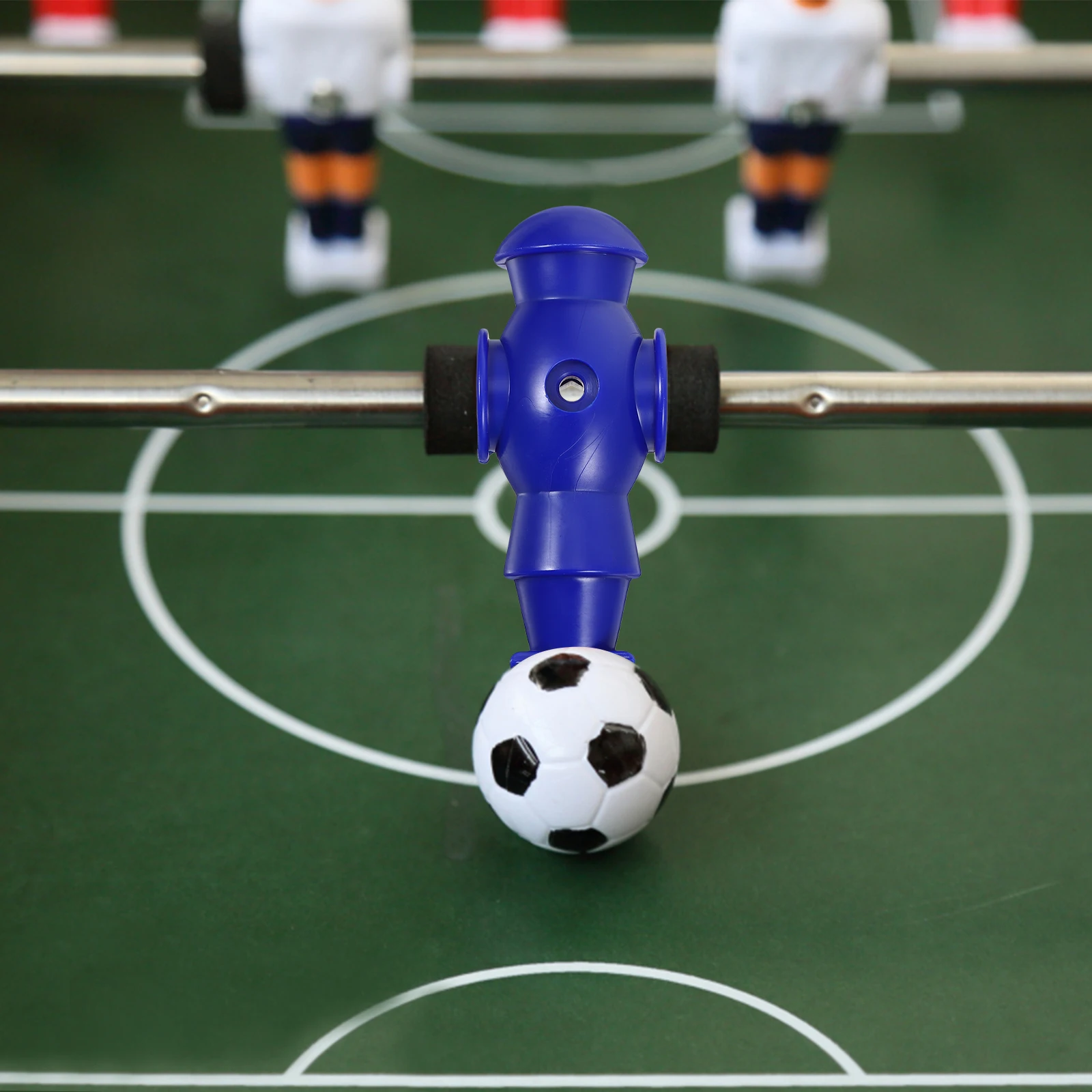 4 Pcs Football Machine Player Foosball Accessories Gaming Desk Table Toy Resin Man