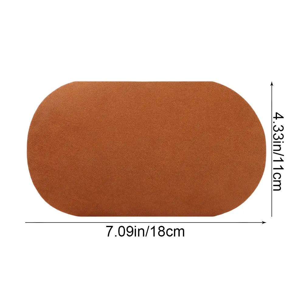 2Pcs Fashion Imitation Buckskin Stickers Clothes Patches for Clothes Elbow Iron on patch Leather Pants Knee Appliques