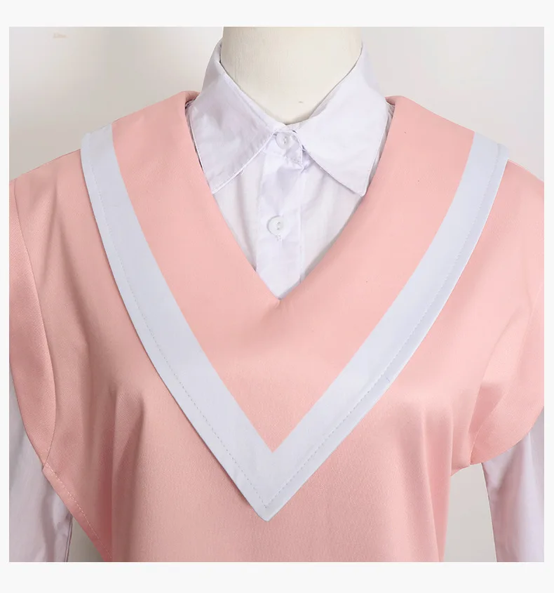 Akiyama Cosplay – Tenue de scène colorée / Uniforme Lolita avec queue de chat MaoMao pour femmes, tenues de fête d'Halloween