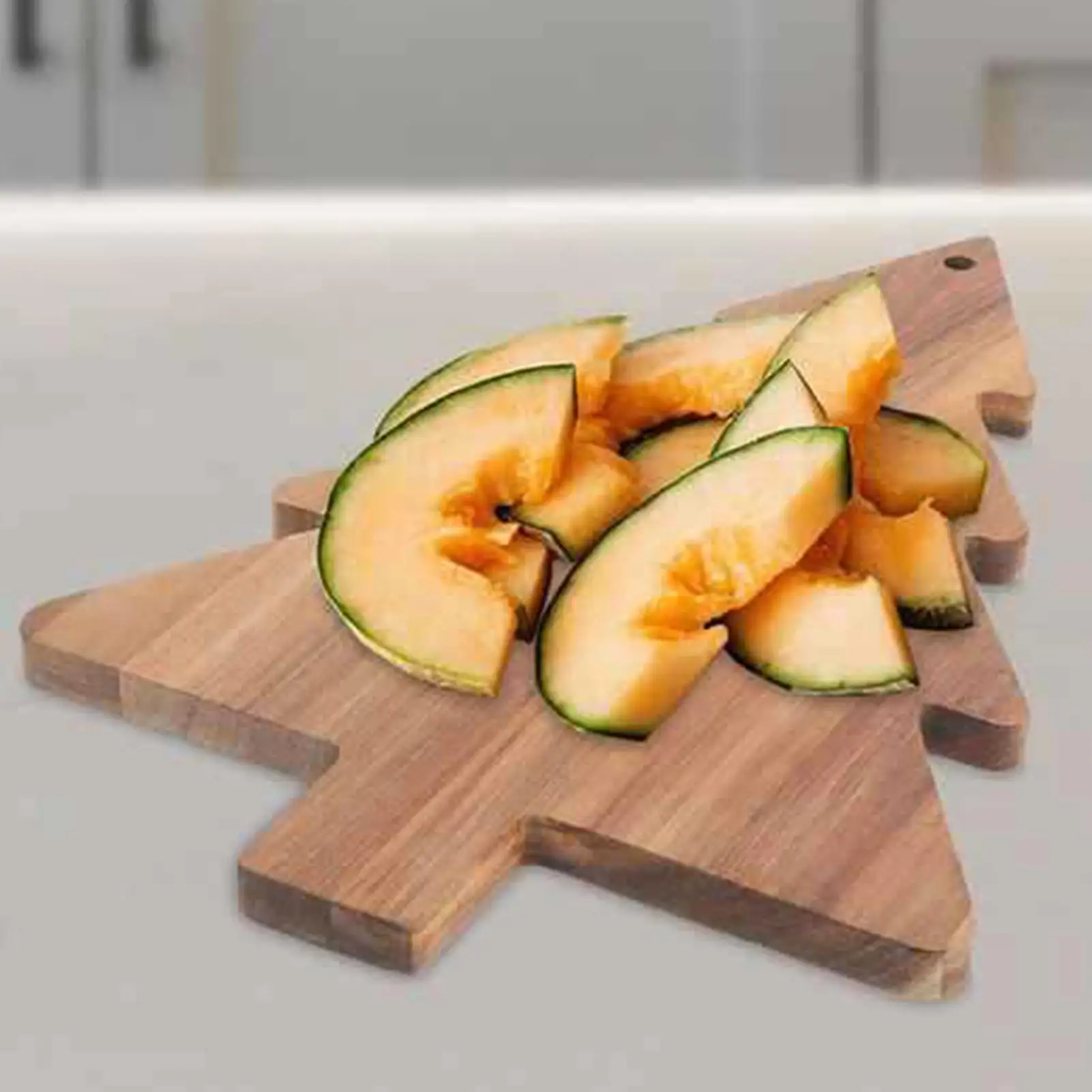 Christmas Tree Cutting Board Charcuterie Board Wooden Plate Butter Board Dessert Plate Shaped Board Kitchen Accessories Dining