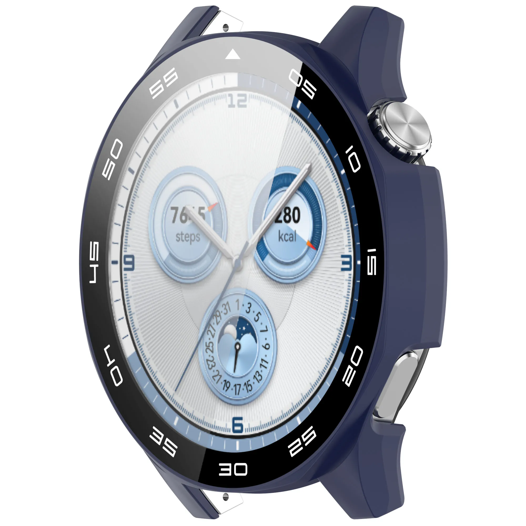 Hülle für Huawei Watch GT 5/GT5 Pro 46 mm, gehärtetes Glas, Displayschutzfolie und harter PC-Schutzstoßstange, Huawei GT5 Cover-Zubehör – Detail 36