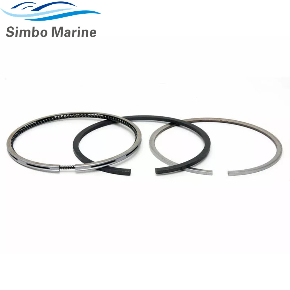 92mm 3817033 876528 Volvo Penta Marine Diesel Piston Ring Kit Piston AD KAD KAMD TAMD TMD 31 41 43