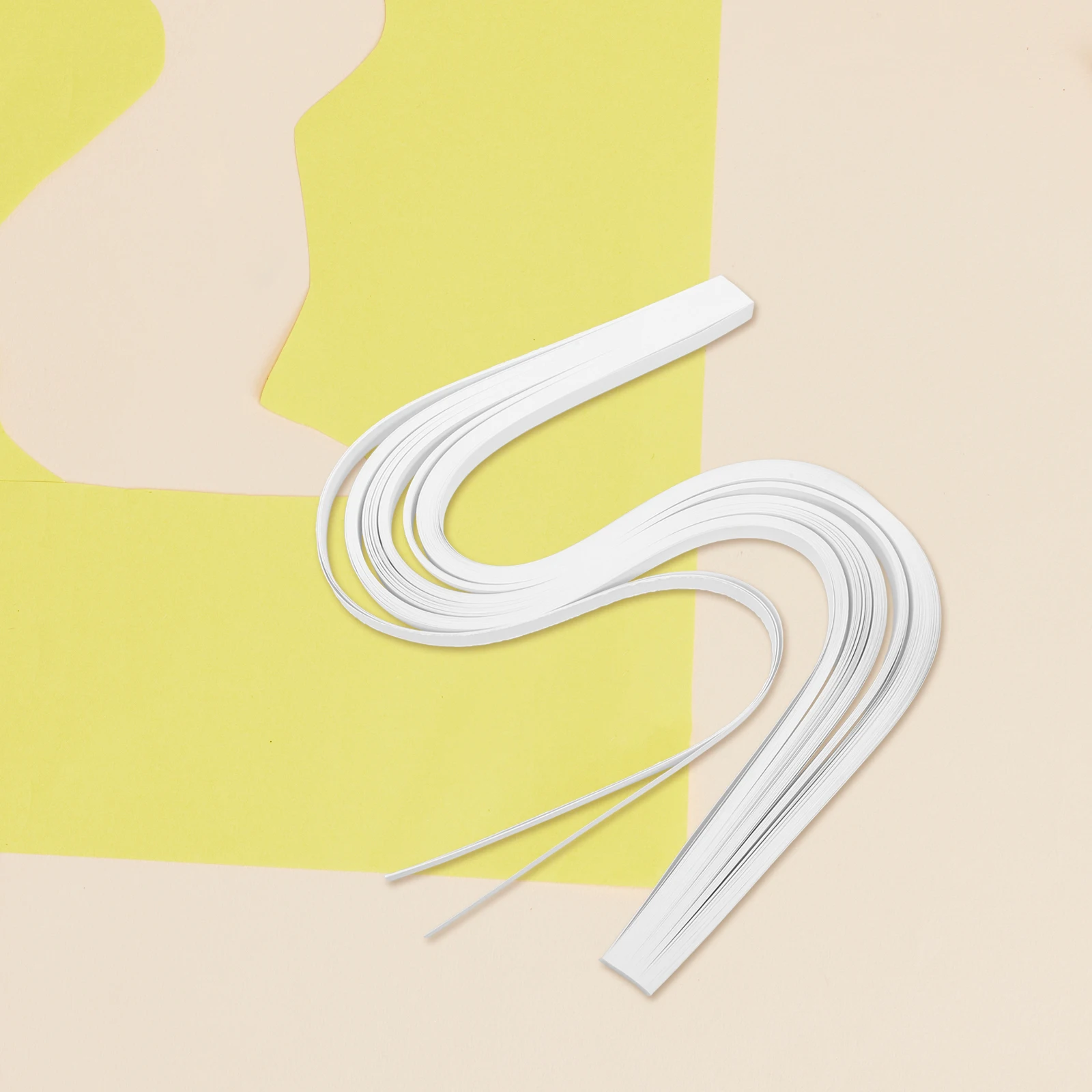 

2 Sets Paper Strips Diy Craft Color Filigree Kits Material Note Heart Quilling White Crafts Supplies