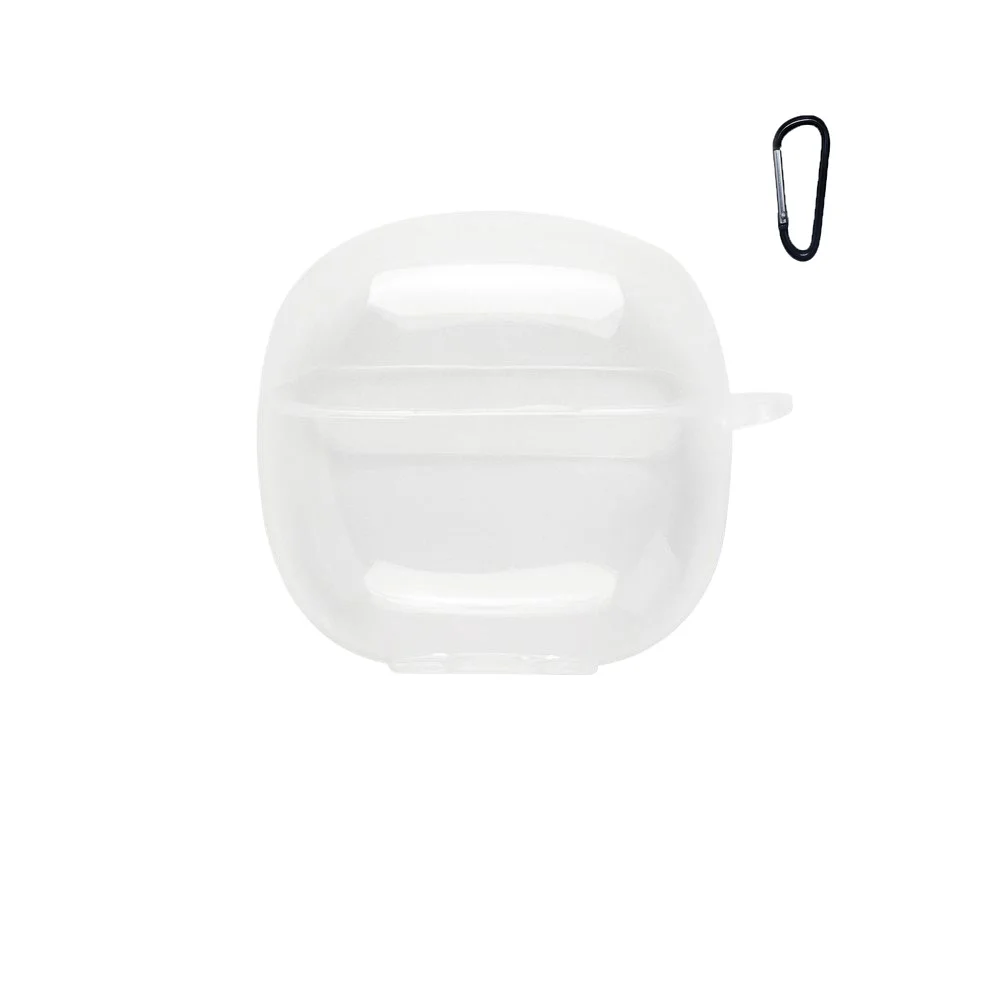 Custodia In Silicone FTRONGRT Per Xiaomi Redmi Buds 8 Lite | Antigraffio, Ricarica Wireless, Moschettone