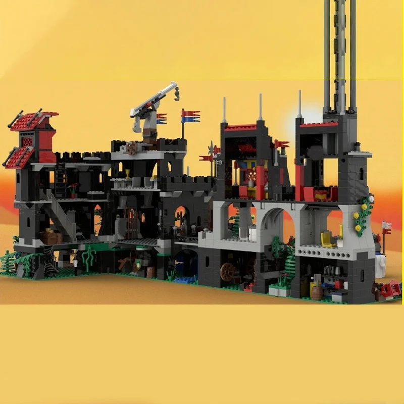 1999 قطعة MOC ليو S التنين فرسان القلعة محبوك نموذج اللبنات هدية الكريسماس العمارة لتقوم بها بنفسك لعبة الطوب الإبداعي للأطفال #4