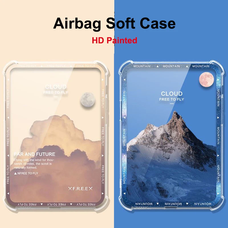 Carcasa anticaída Poke 4S para Boox Poke 5S funda transparente de silicona TPU suave delgada Poke5 Poke5S carcasa a prueba de golpes P Tab 8 8C Ultra