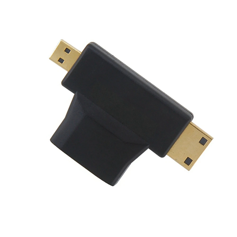 Micro Hdmi Vrouwelijk Naar Standaard Hdmi Mannelijke Adapter High-Definition Paar Link Testen Adapter