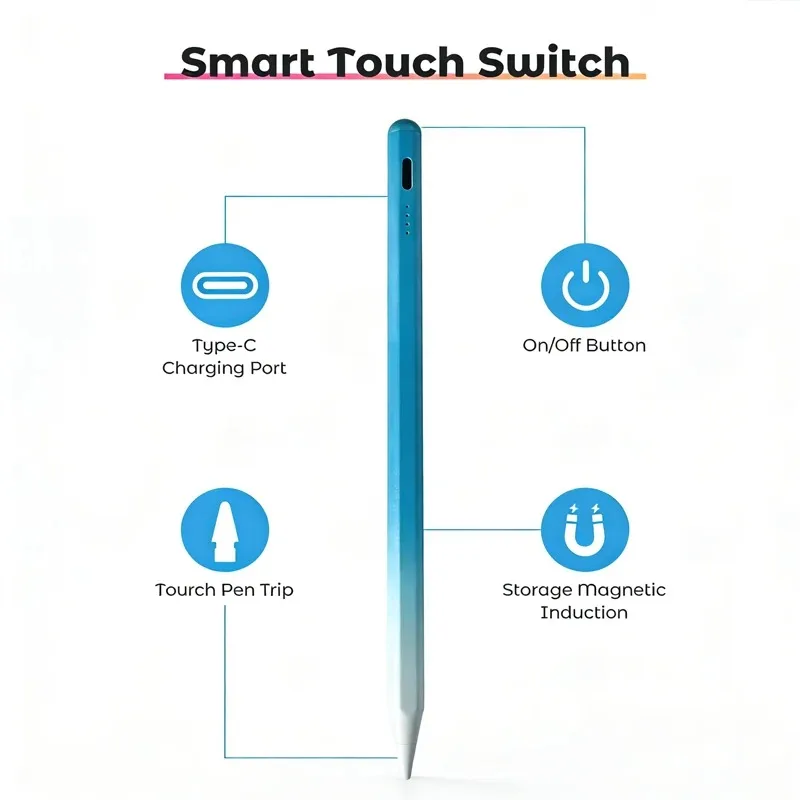 NEW Universal Stylus Pen Capacitive Touch Screen Pen For IOS iPad, Digital Tablet Pen For Android Xiaomi HUAWEI Samsung, Drawing view 6