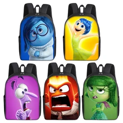 16 Inch Disney Inside Out Kids Backpacks Cartoon Anime Joy Sadness Rucksack Student BookBags School Bags Children Knapsack Gift