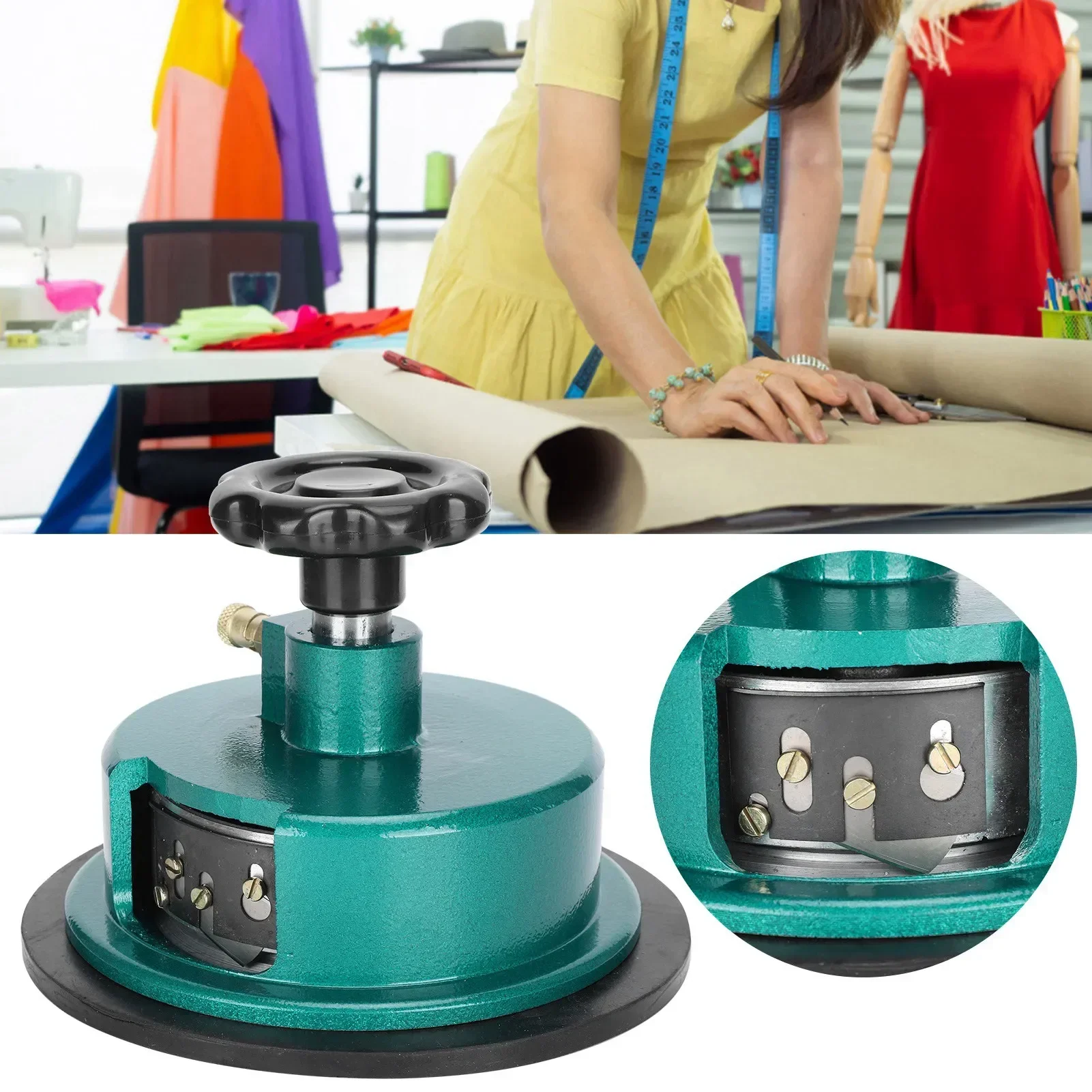 

Круглый резак для образцов, весовой тест, текстиль, ковровая ткань, картон, пробоотборник, 100 кв. см