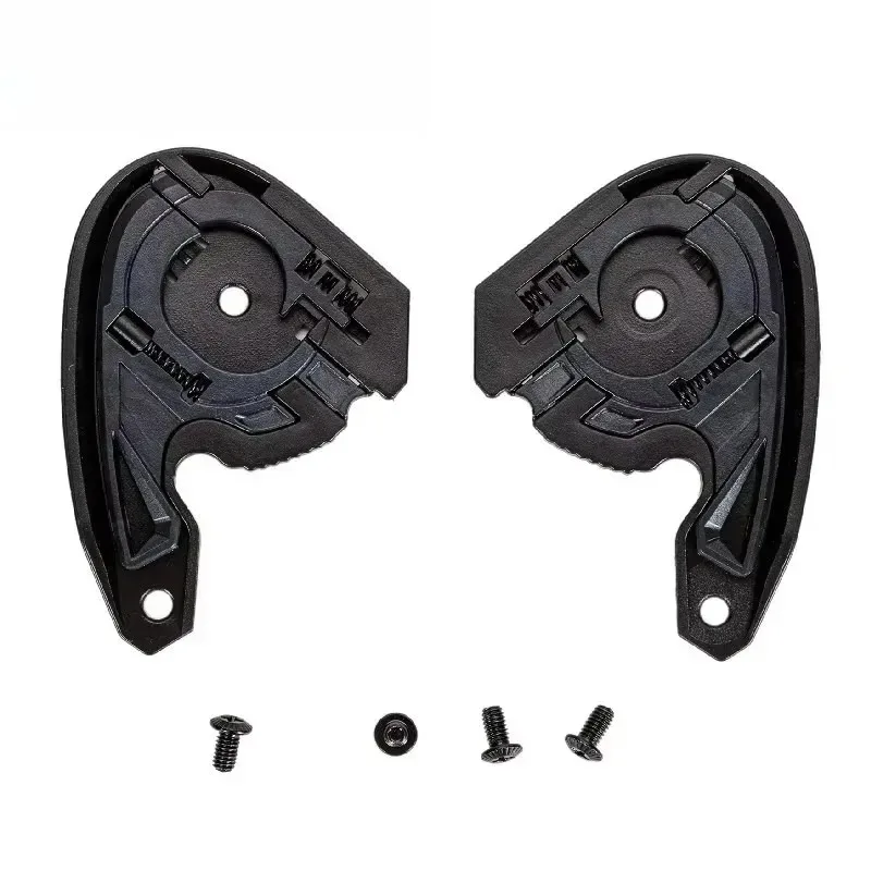 

Popular 1pair Popular Helmet Gear Plate Helmet Lens Fixing Base Repair Parts For Shaft SM523 High Quality