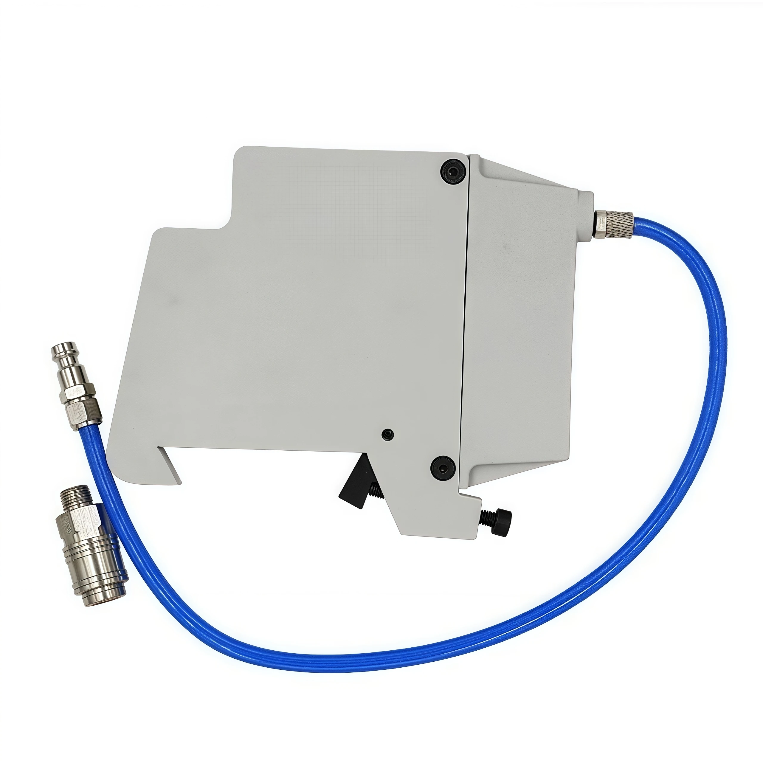 

Pneumatic circular slitting tool holder for non-woven/plastic film industrial blades