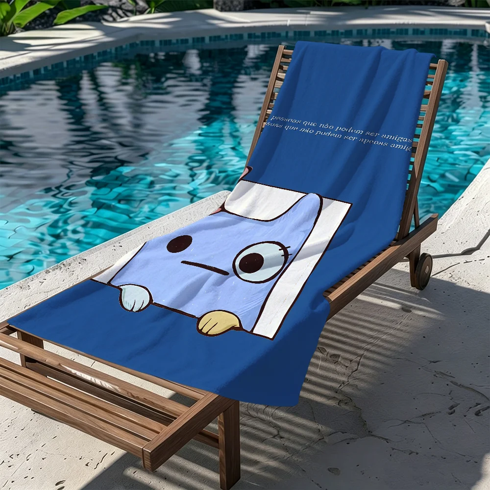 B-bad cool B-buddy Towel Large Quick-Drying Microfiber soft Beach Towel for Travel Fitness Sauna Bathing Camping