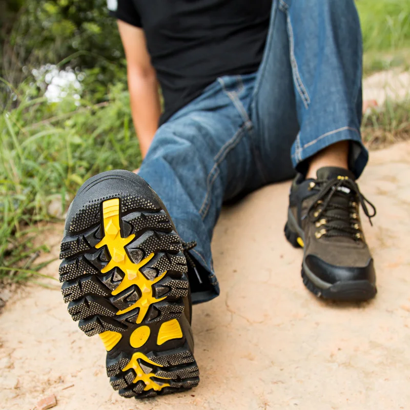 Zapatos de senderismo para hombre y mujer, botines cómodos, calzado clásico para exteriores, senderismo de montaña, Invierno