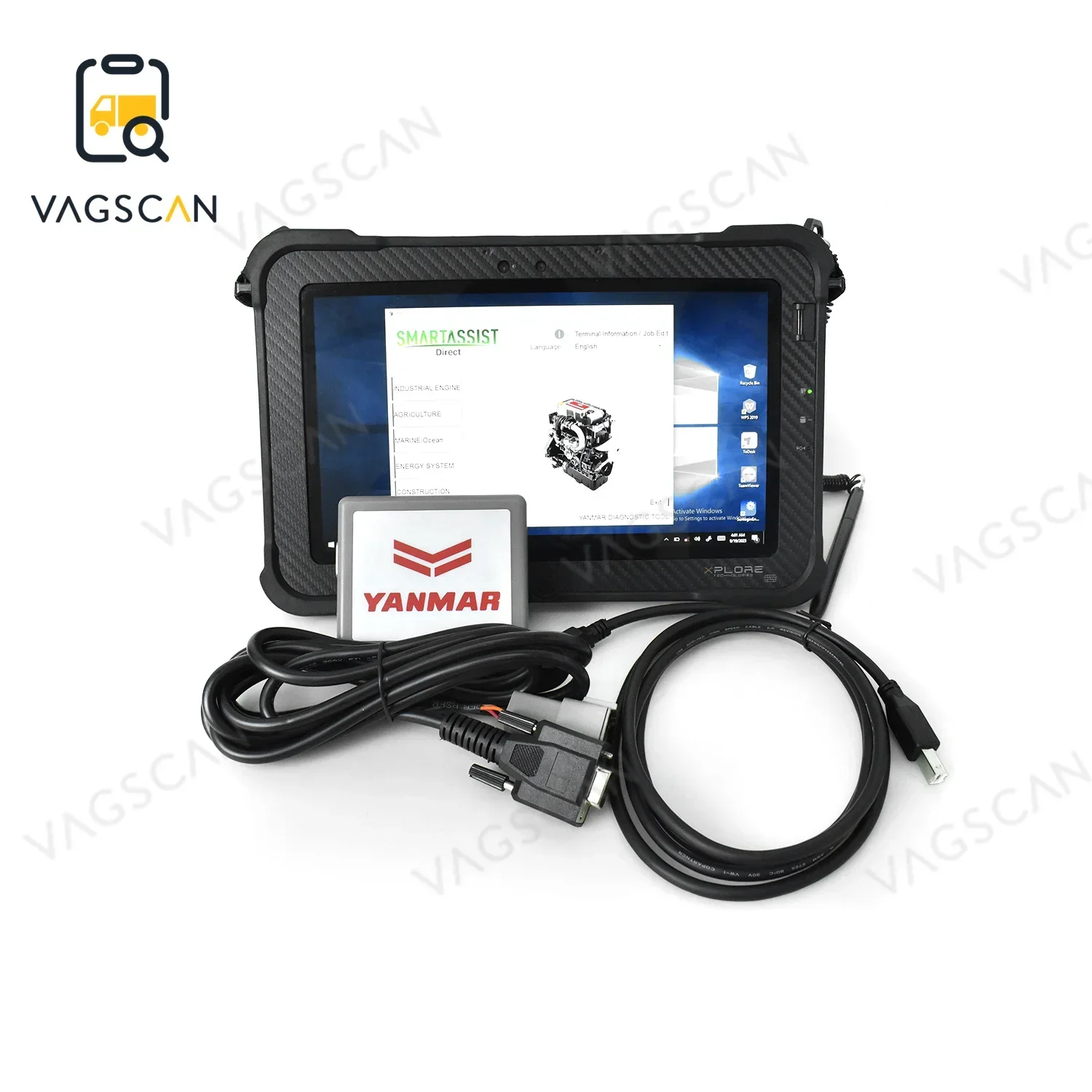 

Xplore Tablet For Yanmar Diesel Engine Excavator Tractor Marine Generator For Yanmar diagnostic tool YDS tool