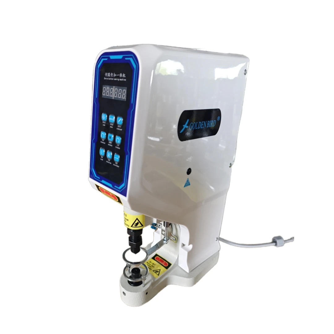 818SF  Computer  Servo Button Machine Button Making Hole Eyelet Sewing Machine 750W