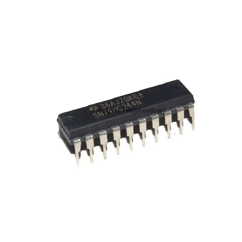 New and Original   Direct Insert SN74HC244N Logic Chip Buffer/Line Driver DIP-20