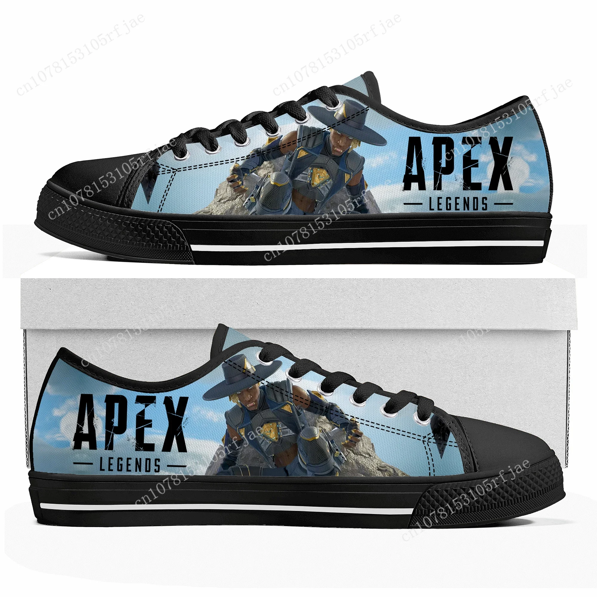 

Apex Legends Seer Low Top Sneakers Hot Cartoon Game Womens Mens Teenager High Quality Shoes Casual Tailor Made Canvas Sneaker