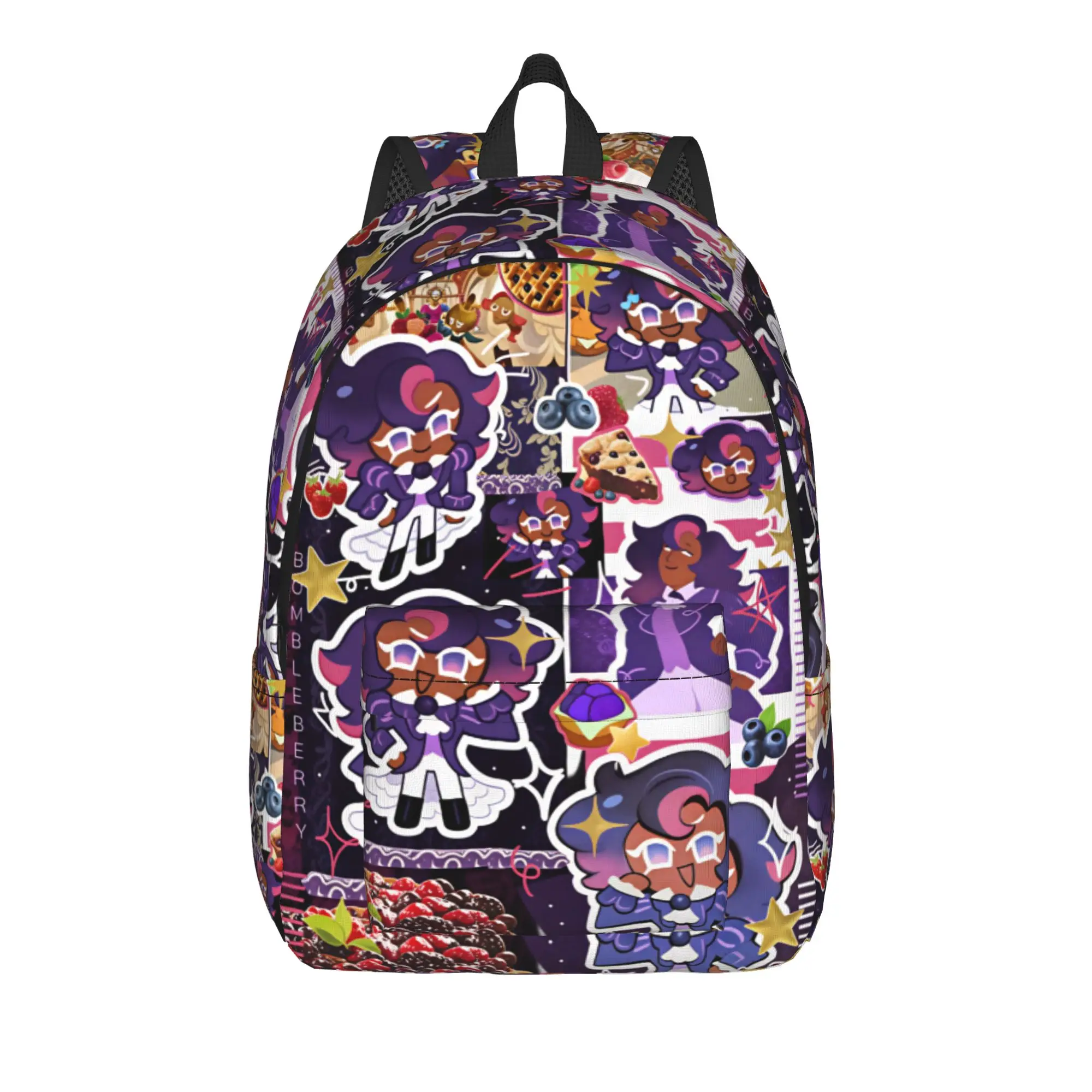 Shadow Milk  (13) Backpack Cookie Run Kingdom Travel Backpacks Women Men Stylish High School Bags Custom Soft Rucksack