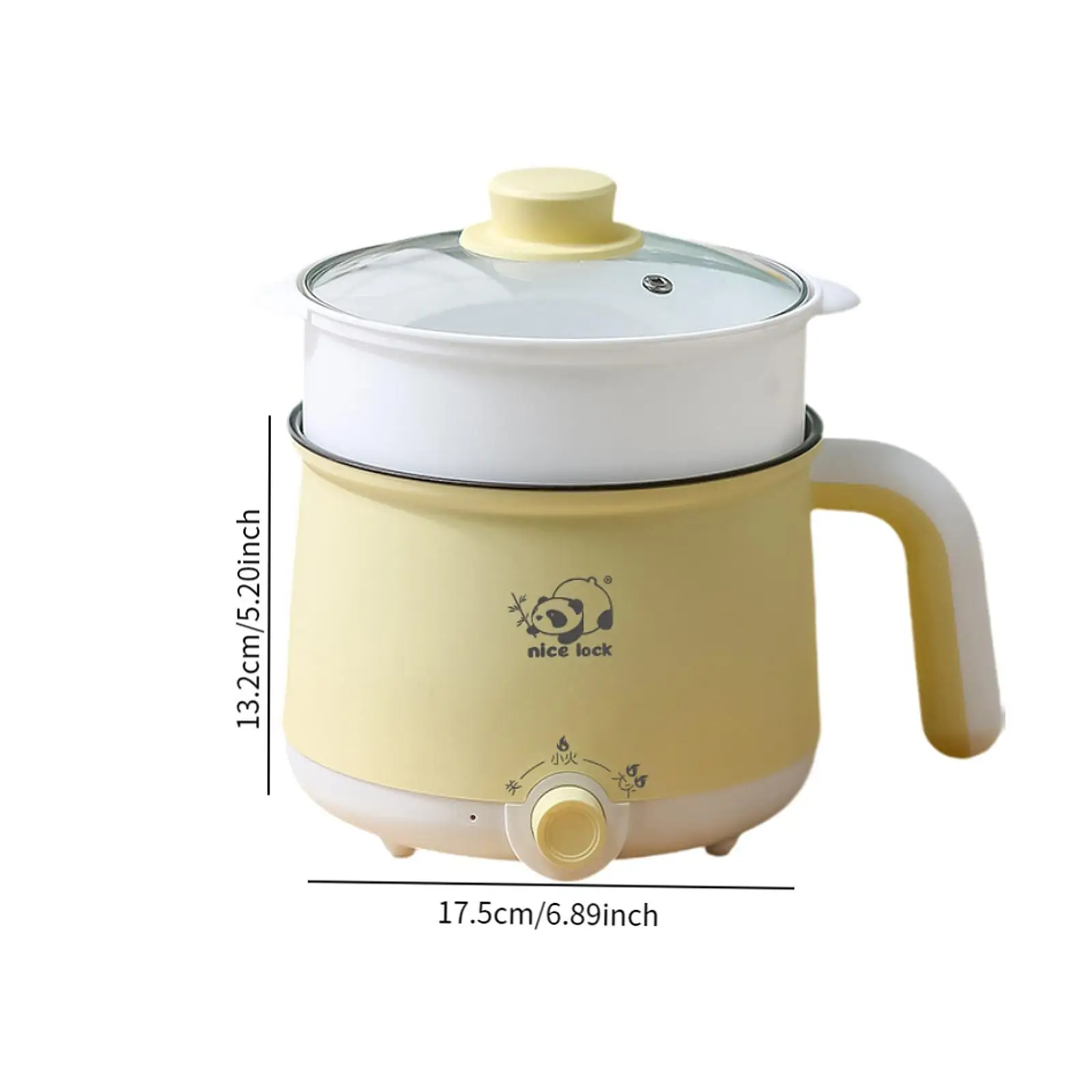 Multi Functional Mini Cooker Pot Electric Rice Cooker for Fry Pasta Oatmeal