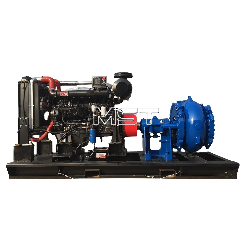 Electric Motor Horizontal Centrifugal Mining Gravel Sand Pump Slurry Dredging Pump