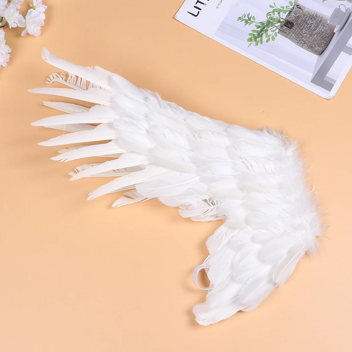 

Swallow Type White Lightweight Kids Adults Adjustable Sizes Halloween Christmas Party Props