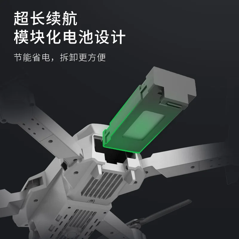 E88 Obstacle Avoidance Drone Black gray folding quadcopter HD 4K upgraded version remote control aircraft toy