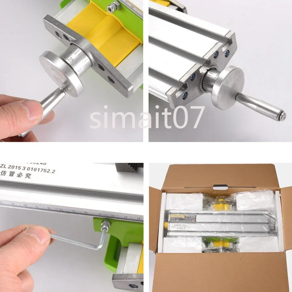

ALLSOME Bench Drill Vise – Mini Precision Milling Worktable with X/Y Coordinate Adjustment