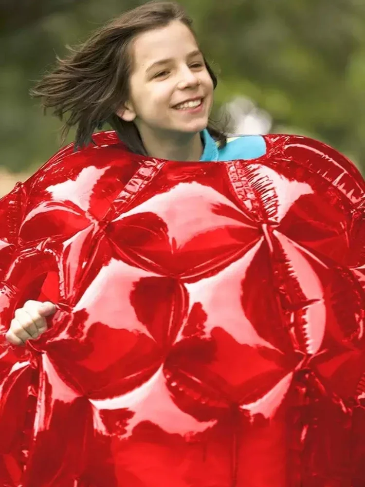 ألعاب الأطفال ألعاب خارجية كرات فقاعات بوه قابلة للنفخ يمكن ارتداؤها كرات زورب متينة من مادة PVC