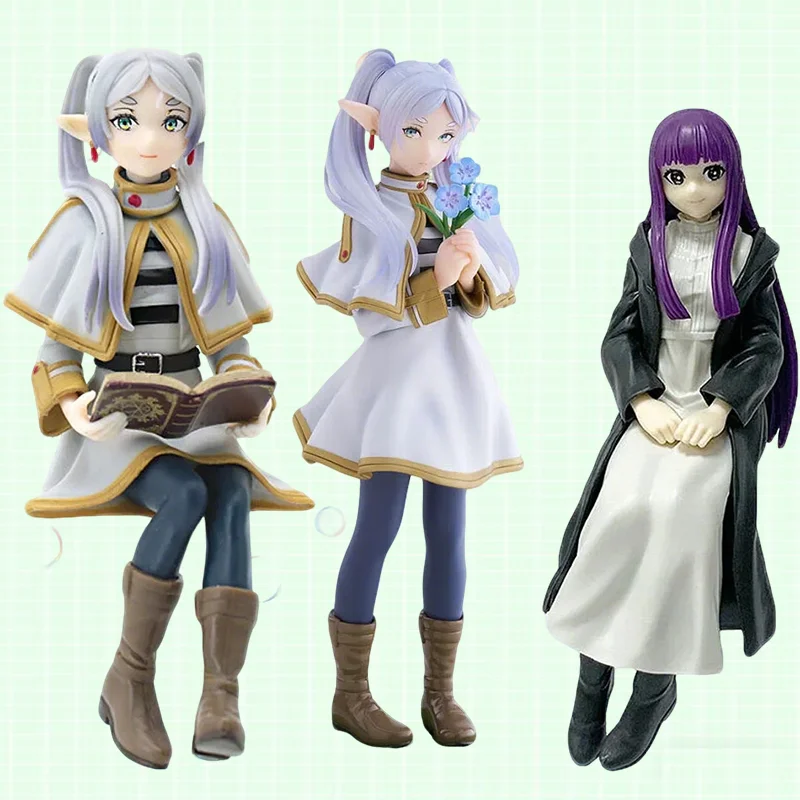 

Frieren Beyond Journey's End Frieren Anime Figure Desktop Cute no night-suit Frieren Action Figure Figurine Model Doll Toy